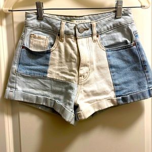Pac Sun Hopper Denim Mom shorts